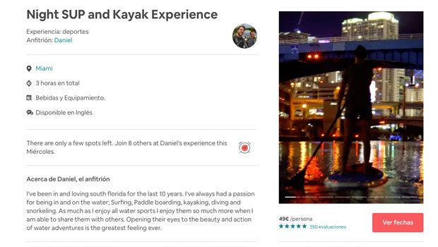 Experiencias de Airbnb que marcan la diferencia