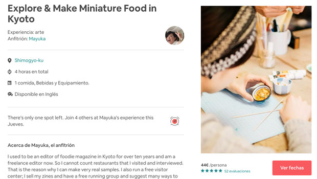 Tradición local en las experiencias de airbnb