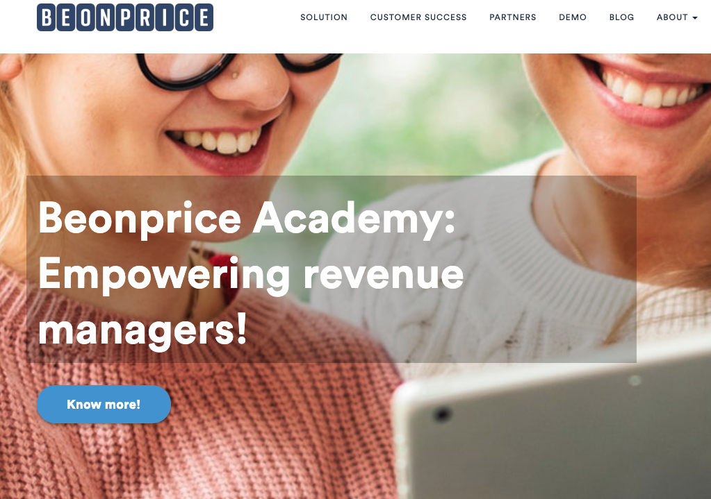 Beonprice Academy Certificación Gratuíta Revenue Management