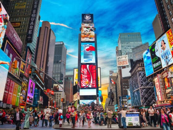 Nueva York para una persona de marketing